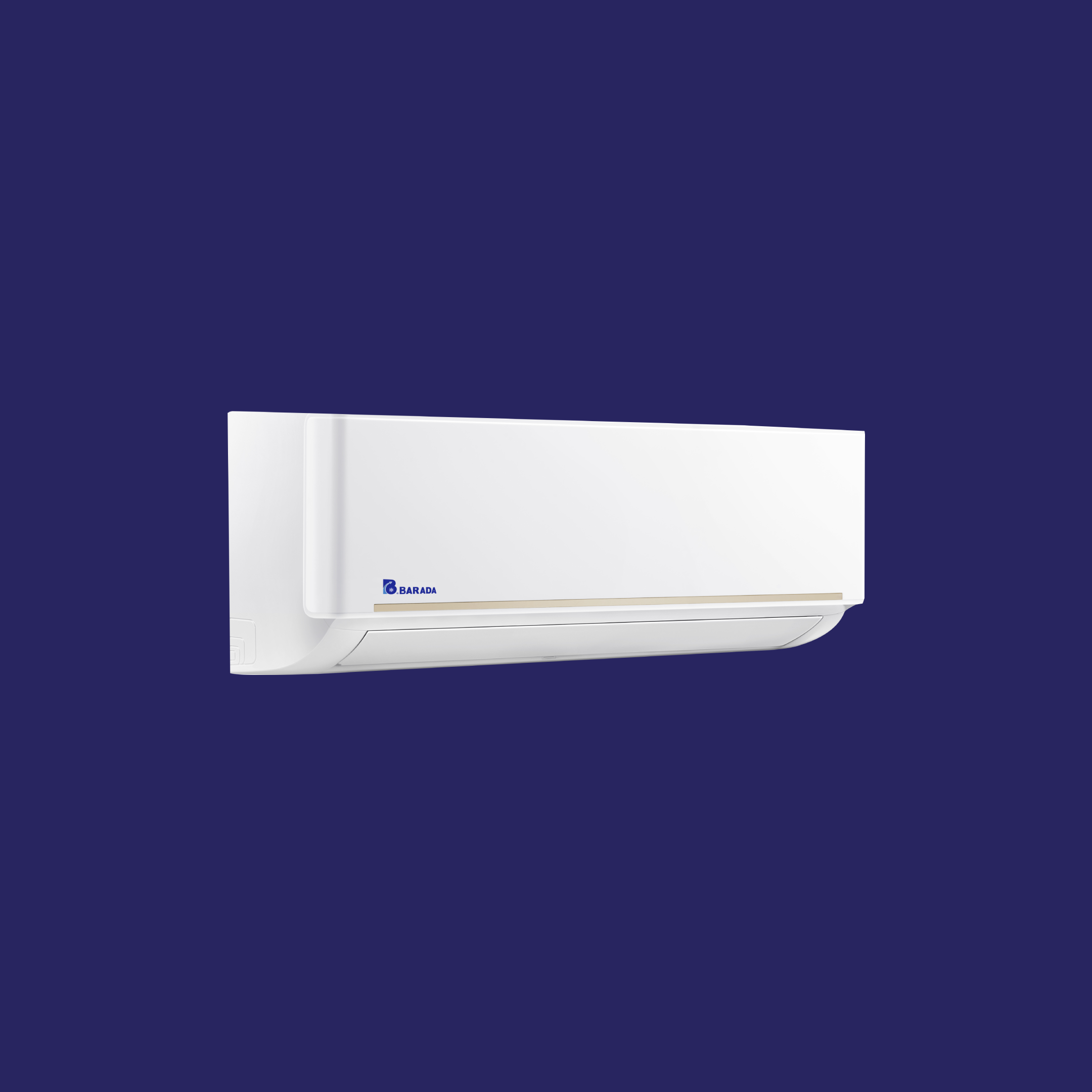 BARADA Frost Series Inverter Wall Air Conditioner - 2.5 Ton 21,200 BTU/Hr @T4 Heat & Cool