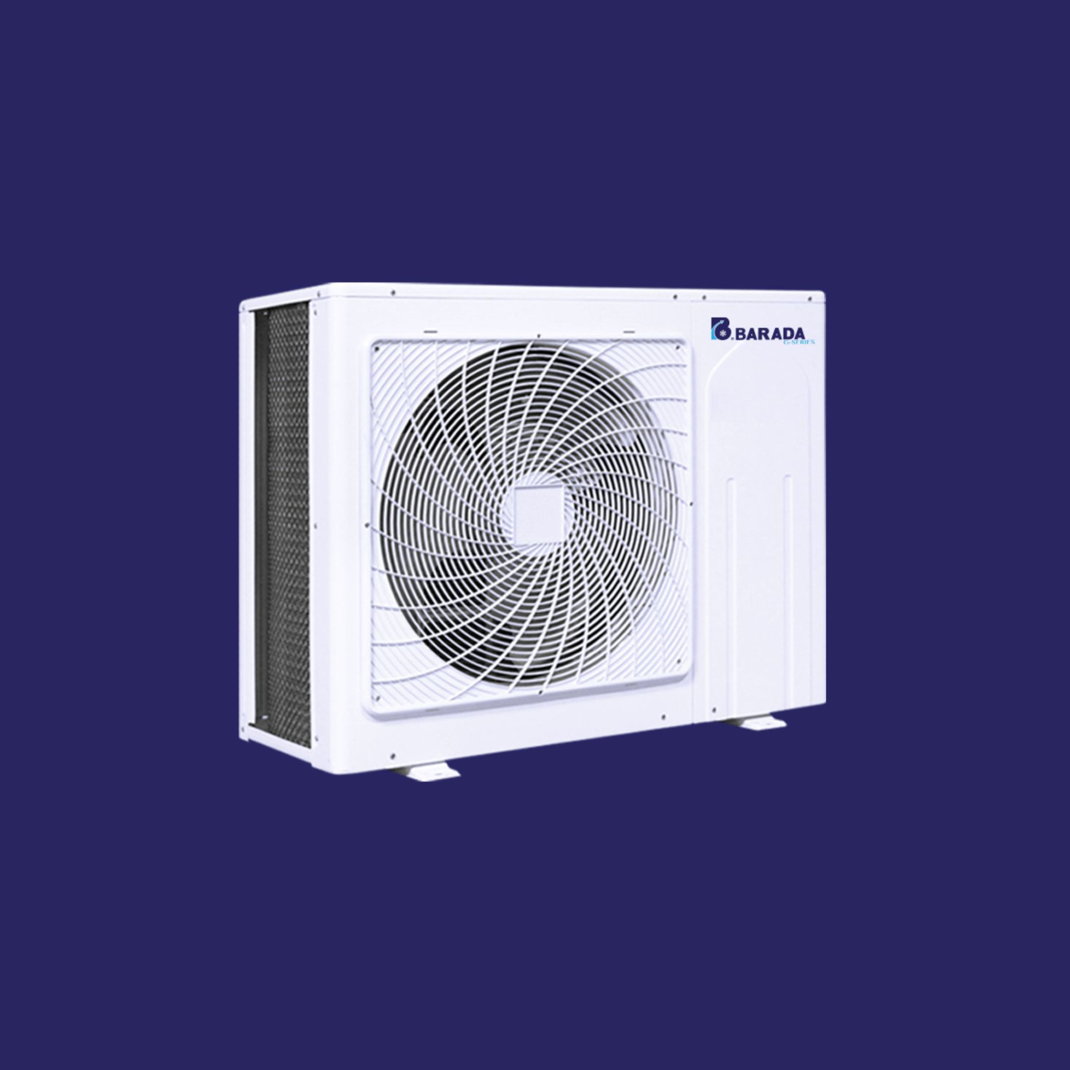 BARADA Frost Series Wall Air Conditioner - 3 Ton 27,000 BTU/Hr @T4 Cool